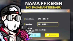 1500+ Nama FF Keren Pro, Viral, King Update Terbaru 2023