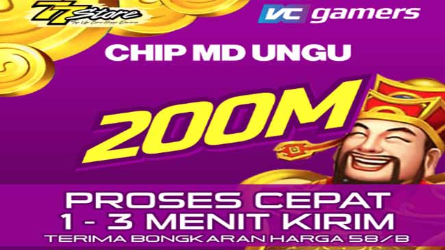 Cara Top Up Chip Ungu Higgs Domino Melalui VCGames