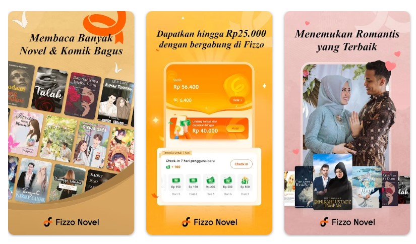 Fizzo Novel - Aplikasi Penghasil Saldo Dana